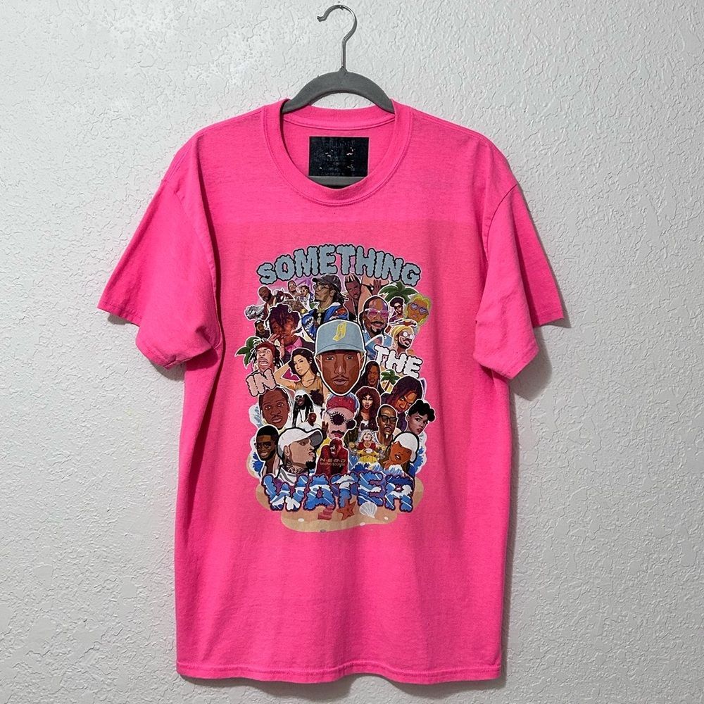 Something in the water pink shirt